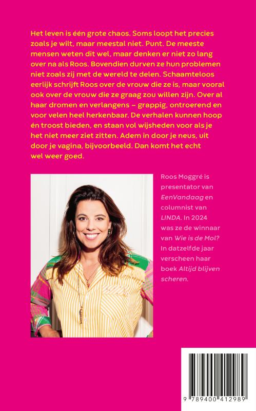 Achterkant van Ik slaap alleen wat minder