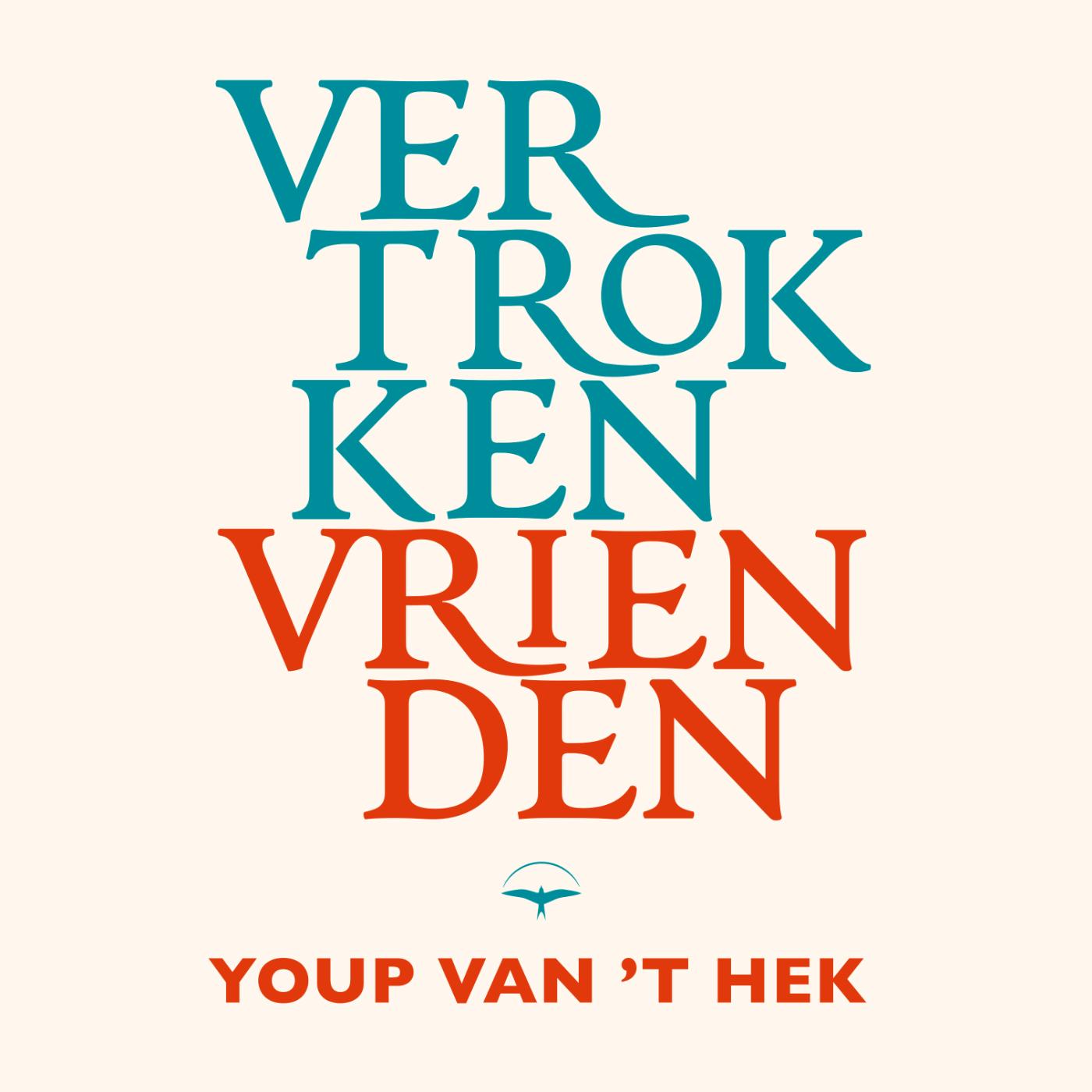 Achterkant van Vertrokken vrienden