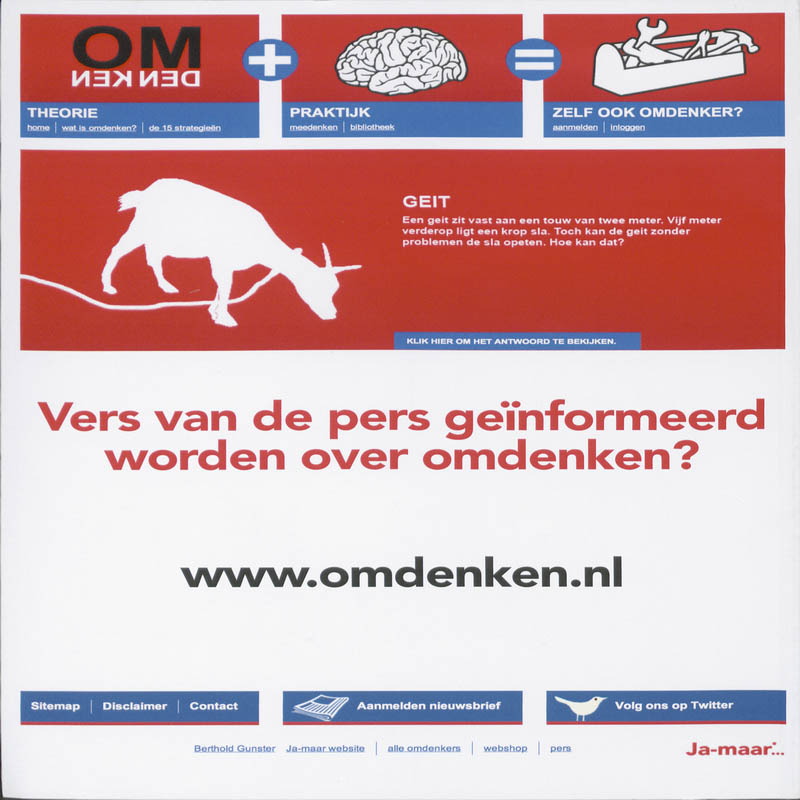 Achterkant van Ja-maar... dat heb ik weer