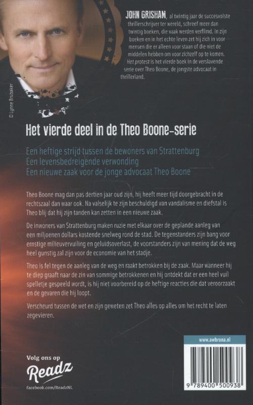Achterkant van Het protest