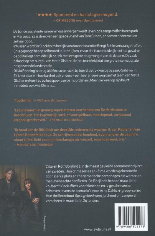 Achterkant van De derde stem