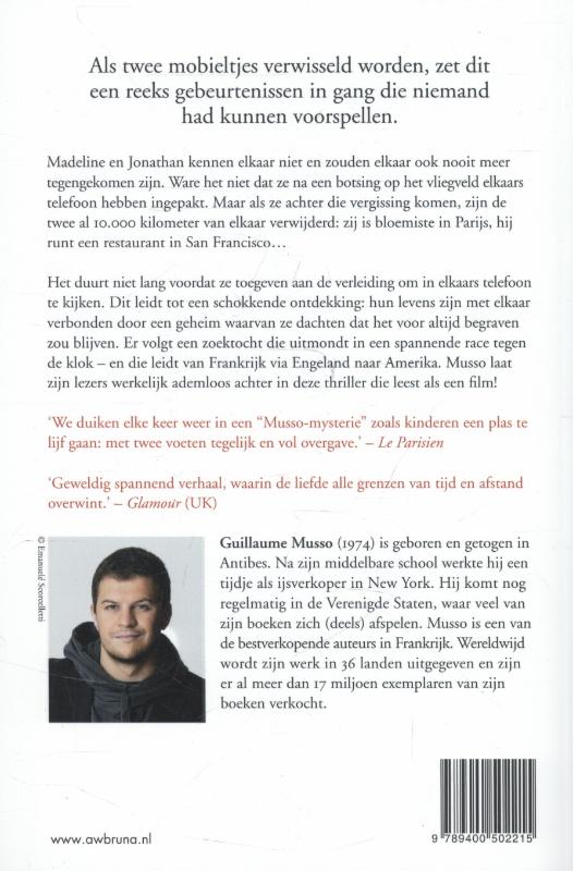 Achterkant van Bericht uit Parijs