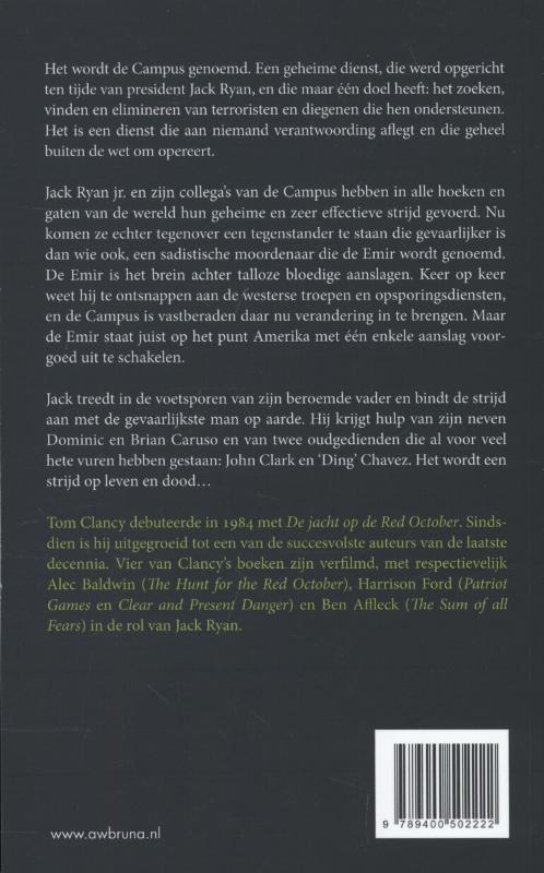 Achterkant van Op leven en dood