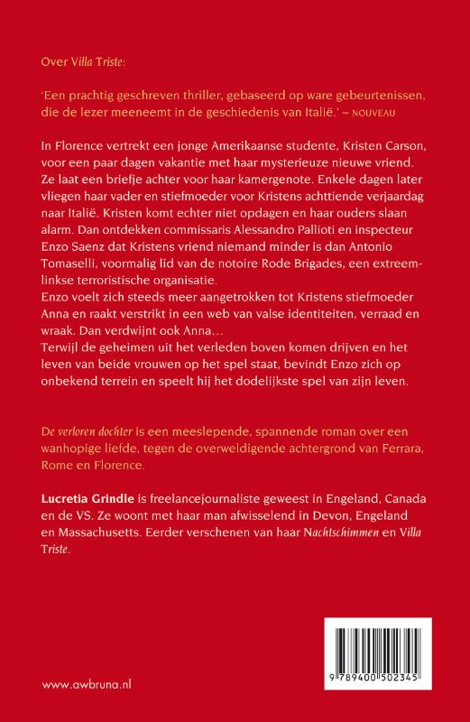 Achterkant van De verloren dochter