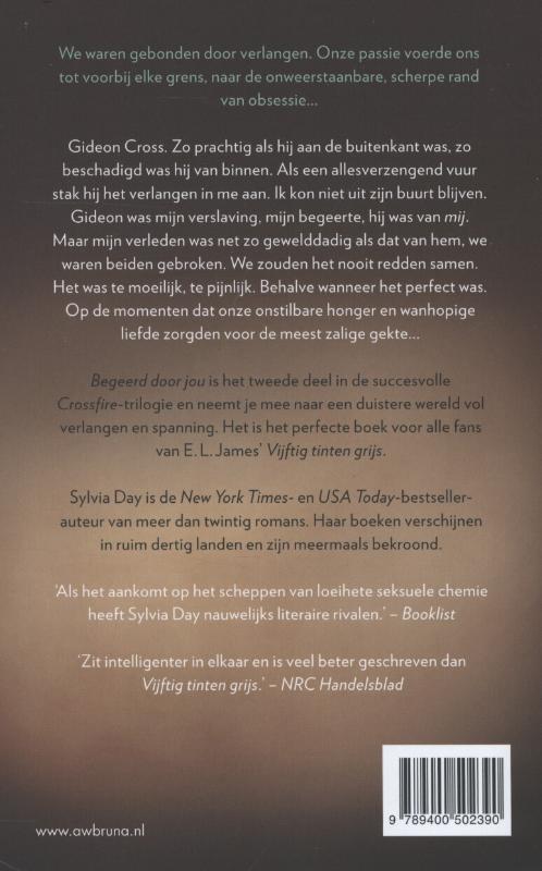 Achterkant van Begeerd door jou