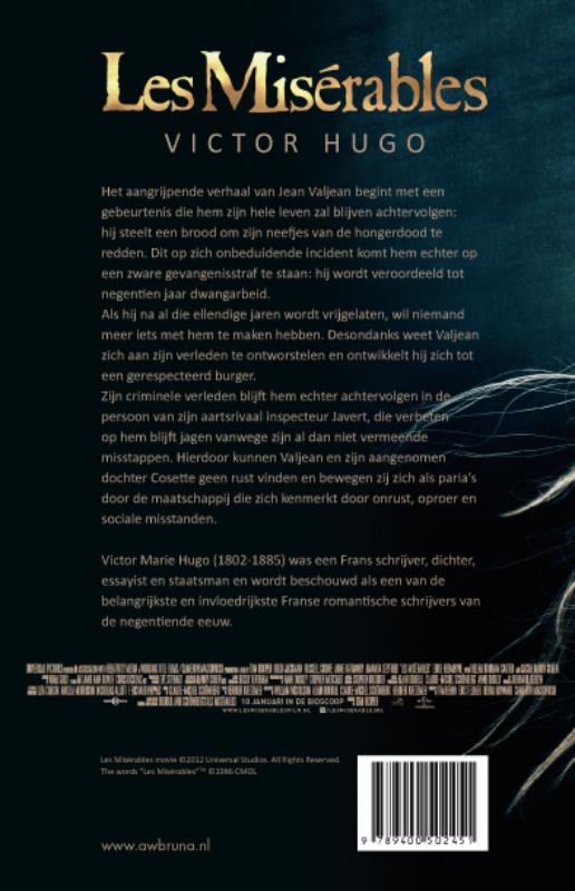 Achterkant van Les Miserables