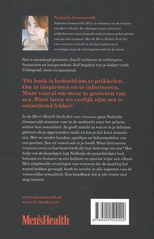 Achterkant van Sexbijbel voor vrouwen