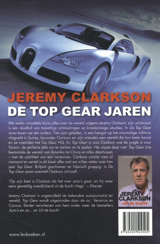 Achterkant van De Top Gear jaren