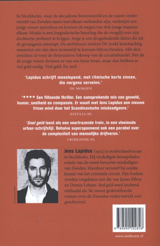 Achterkant van Snel geld