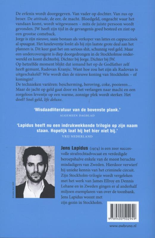 Achterkant van Val dood