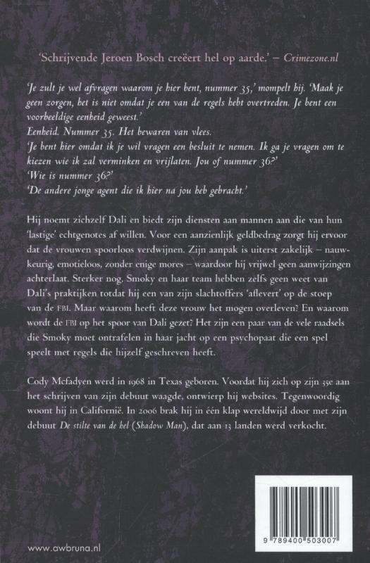 Achterkant van Tijd om te sterven