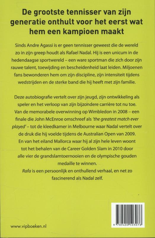 Achterkant van Rafa