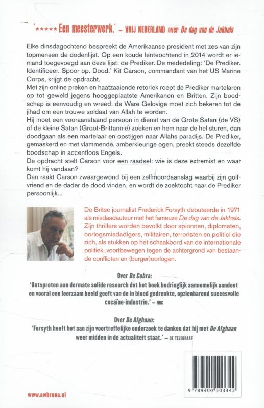 Achterkant van De prediker