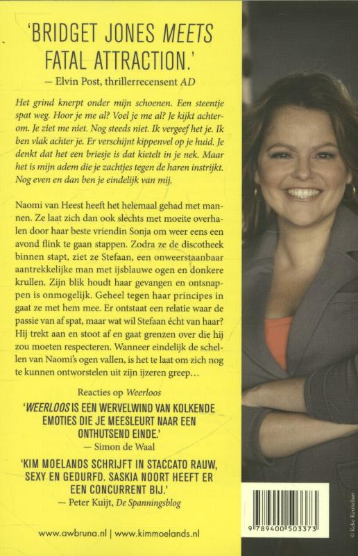 Achterkant van Weerloos