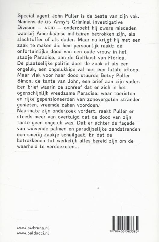 Achterkant van Vergeten