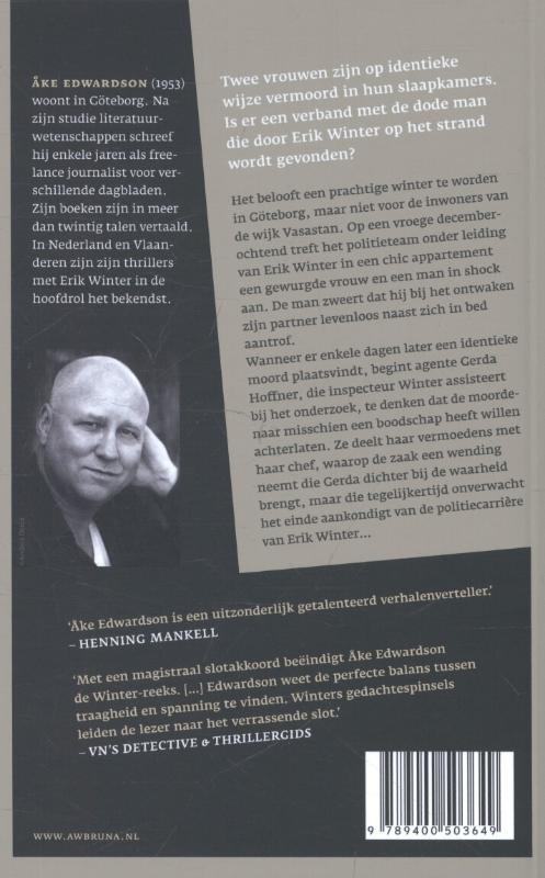 Achterkant van De laatste winter