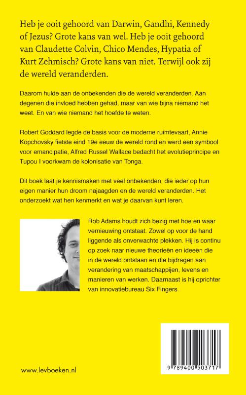 Achterkant van No ego