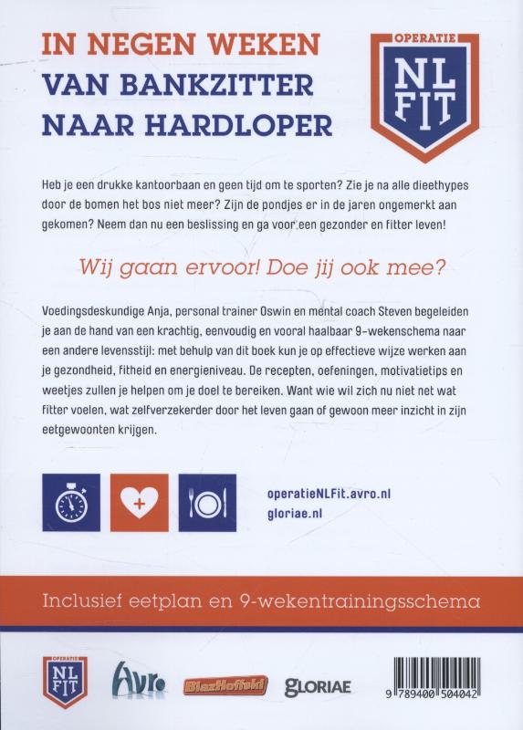 Achterkant van Operatie NL fit