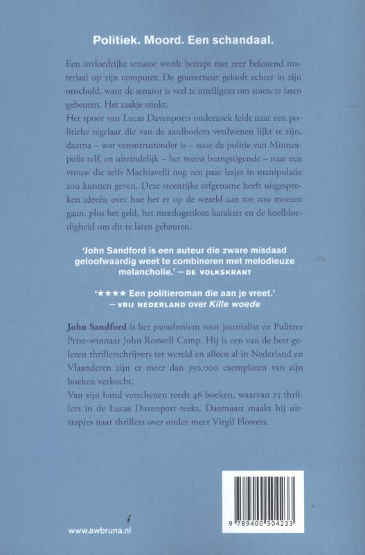 Achterkant van Het schandaal