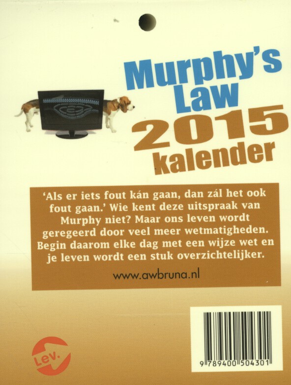 Achterkant van 2015