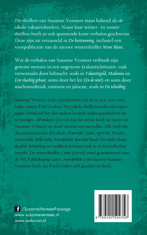 Achterkant van De bestemming