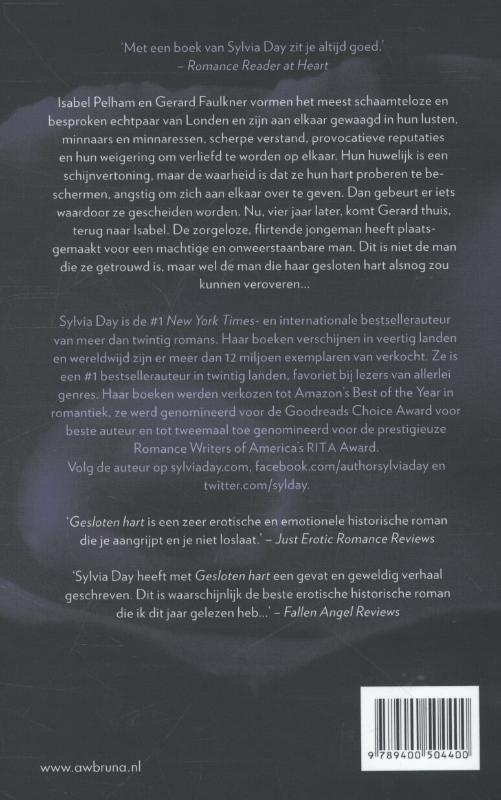 Achterkant van Gesloten hart
