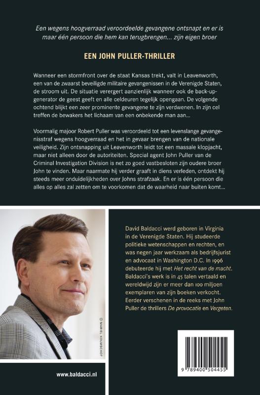 Achterkant van De ontsnapping