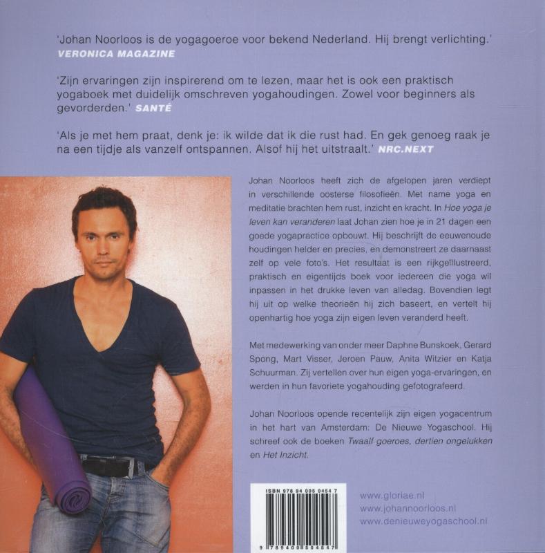 Achterkant van Hoe yoga je leven kan veranderen
