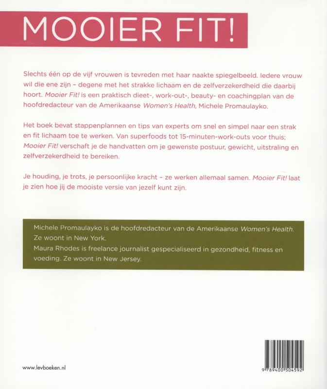 Achterkant van Mooier fit!