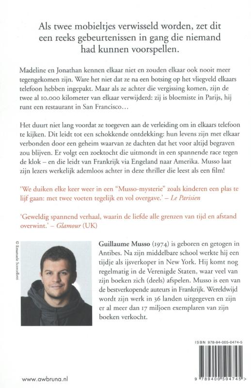 Achterkant van Bericht uit Parijs