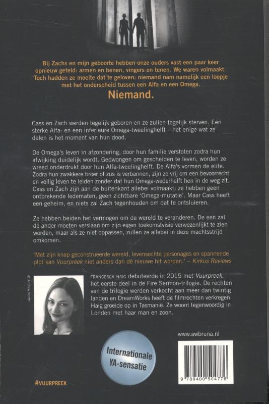 Achterkant van Vuurpreek