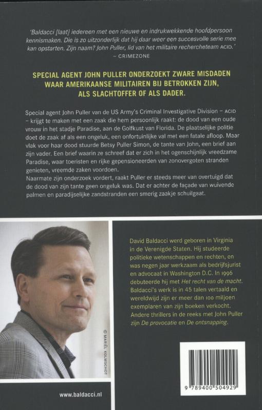 Achterkant van Vergeten