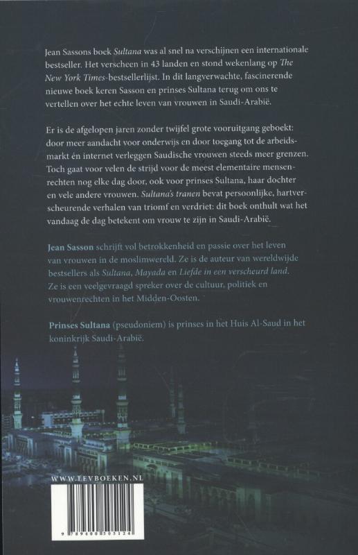 Achterkant van Sultana's tranen