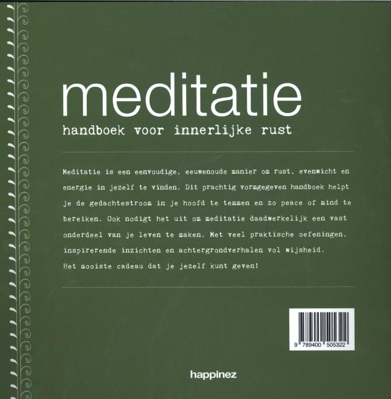 Achterkant van Meditatie