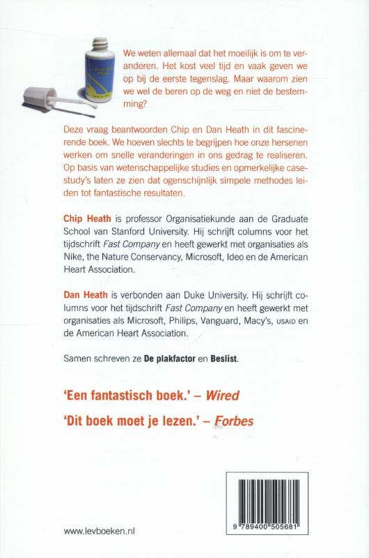 Achterkant van Switch
