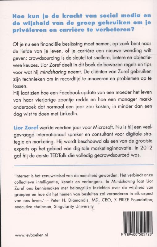 Achterkant van Mindsharing