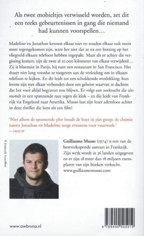 Achterkant van Bericht uit Parijs