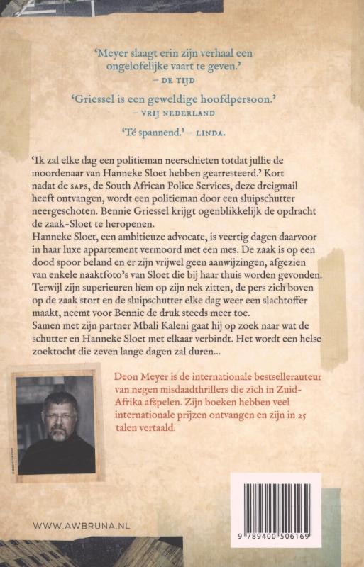Achterkant van 7 dagen