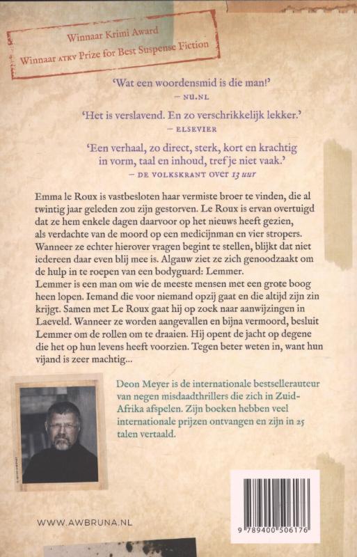 Achterkant van Onzichtbaar