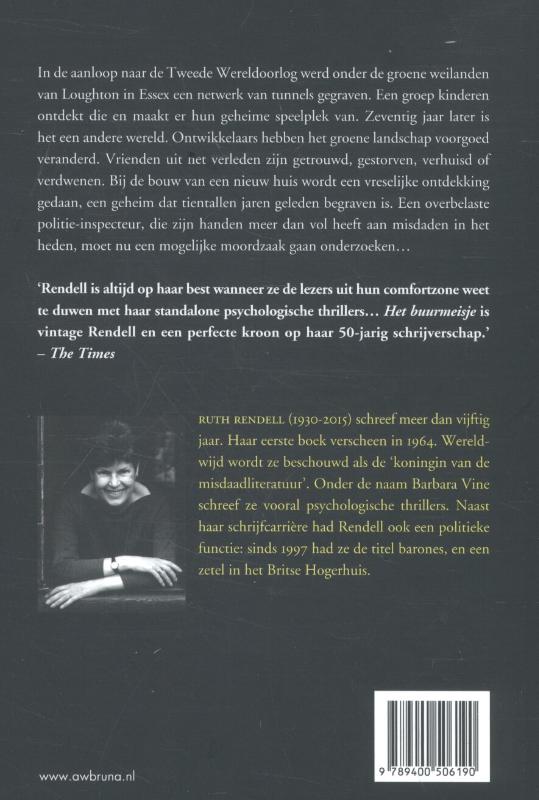 Achterkant van Het buurmeisje