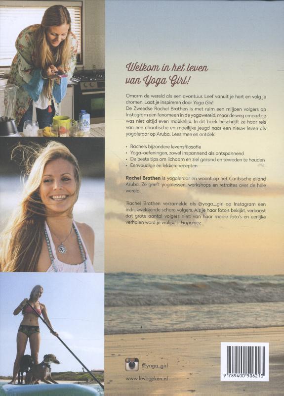 Achterkant van Yoga girl