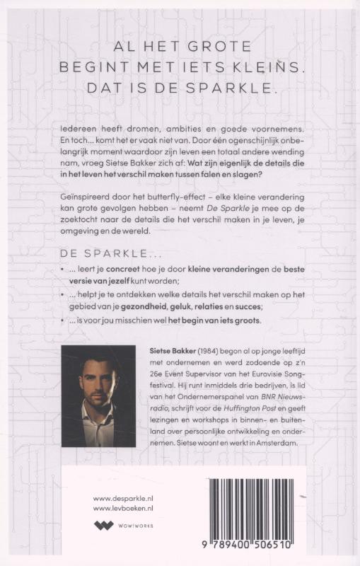 Achterkant van De sparkle