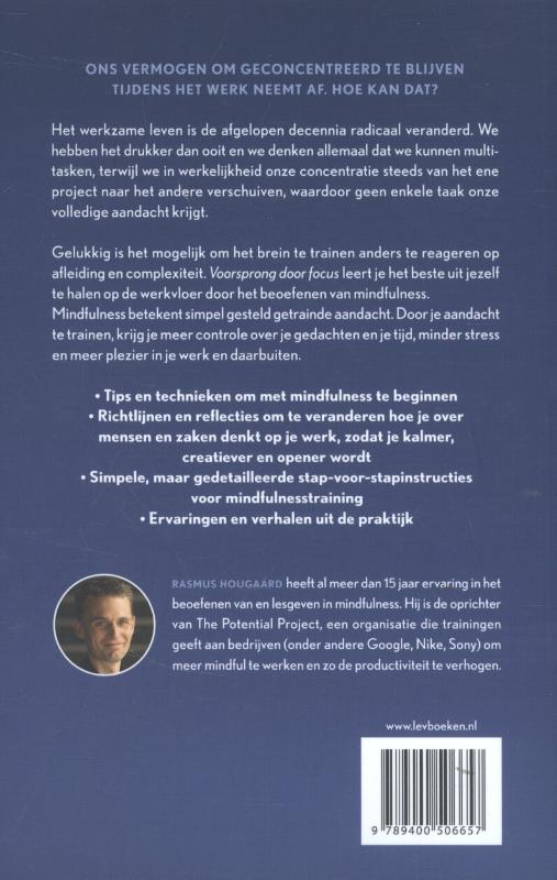 Achterkant van Voorsprong door focus