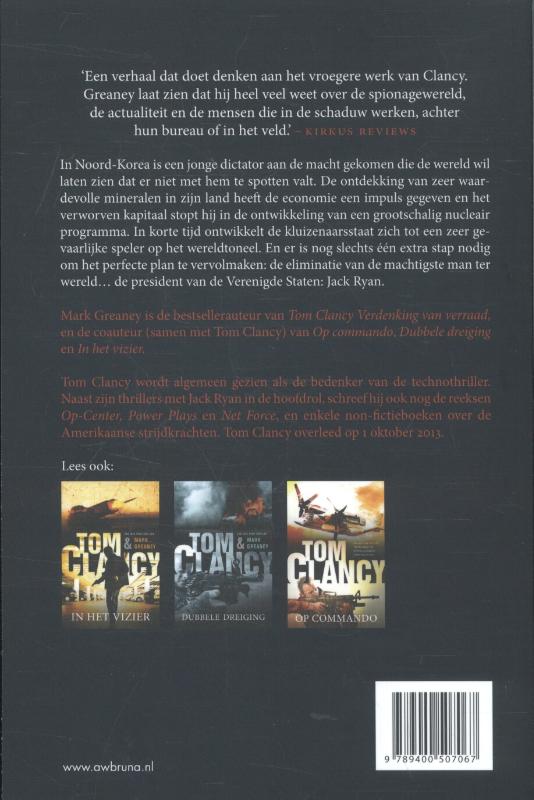 Achterkant van Tom Clancy: In de aanval