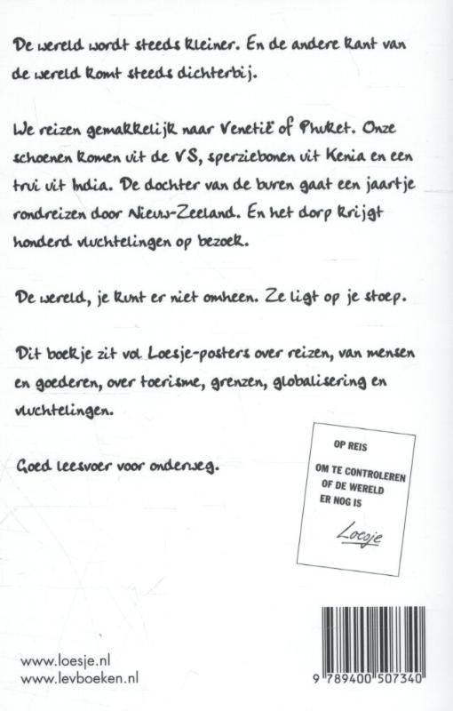 Achterkant van De wereld is te rond om stil in een hoekje te zitten