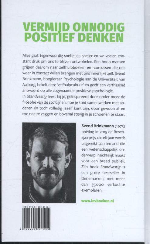 Achterkant van Standvastig