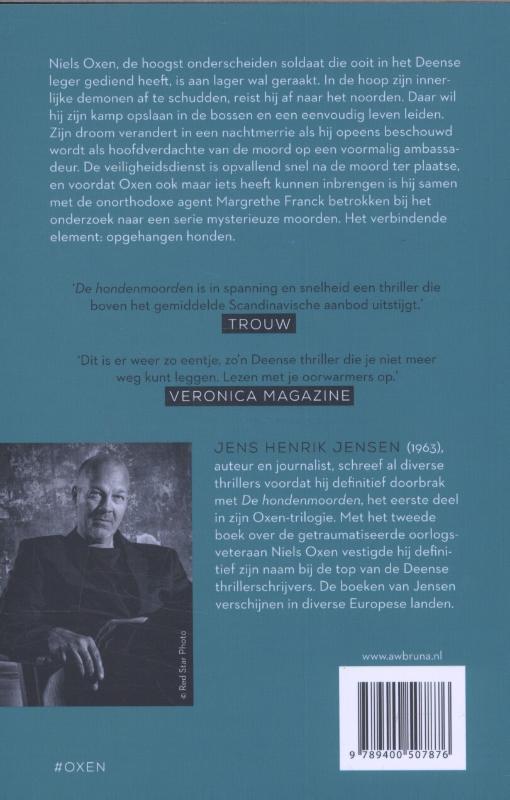 Achterkant van De hondenmoorden
