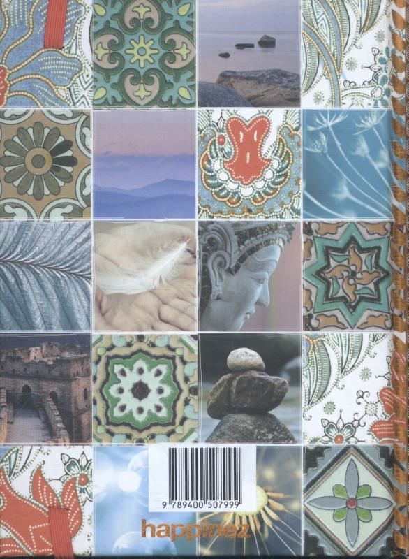 Achterkant van Happinez - Indian Summer notebook (multibeeld)