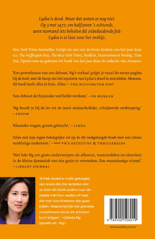 Achterkant van Wat ik nooit eerder heb gezegd