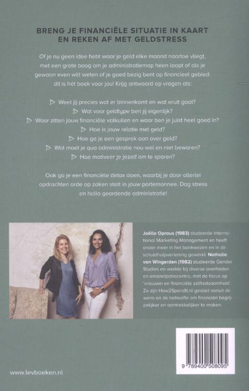 Achterkant van De financiële detox